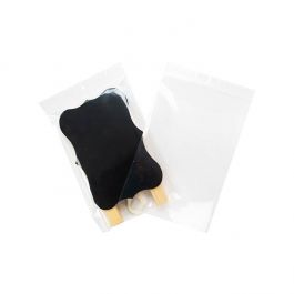 Zippåsar med häng hål 15x23cm Kristallklart PP 75 mikron (100 st) [Z3R69]