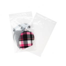 Zippåsar med häng hål 12,5x20,5cm Kristallklart PP 100 mikron (100 st) [Z4R58]