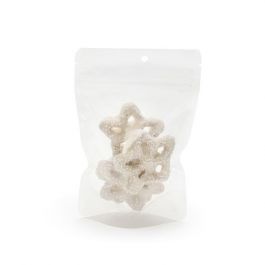 Stå upp påsar Transparent 10x6x15cm | 57 gram Med hängande hål (100 st) [ZBG2H]