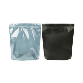 Stå upp påsar Transparent/Svart 17x9x28,5cm | 340 gram (100 st) [ZBGB4]