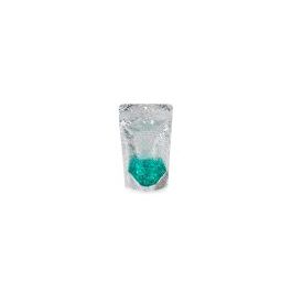 Stå upp påsar Transparant/Holografisk glass 13x7,9x20,6 cm Med upphängningshål (25 St) [ZBGHI3C]