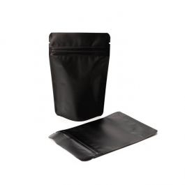 Stå upp påsar Matt Black 8x5x13cm | 28 gram (100 st) [ZBGM1MB]
