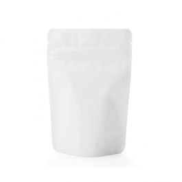 Stå upp påsar Matt Vit 15x9x23,2cm | 312 gram (100 st) [ZBGM7MW]