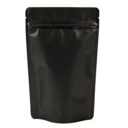 Stå upp påsar Matt Svart 13x7x20,5cm | 113 gram (100 st) [ZBGM3MB]