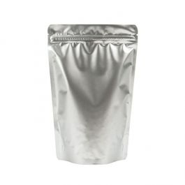 Stå upp påsar Silver 15x9x23,2cm | 312 gram (100 st) [ZBGM7S]