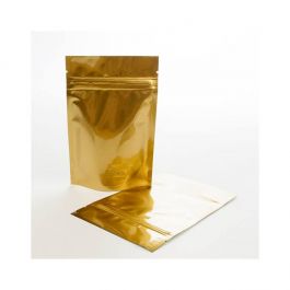 Stå upp påsar Guld 21x9x29cm | 510 gram (100 st) [ZBGM5G]
