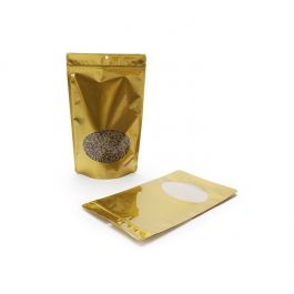 Stå upp påsar Gold 17,1x8,9x28,6cm (100 st) [ZBGO4GH]