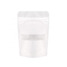 Stå upp påsar Rispapper Vit 10,2x6x15,2cm (100 st) [ZBGR2W]