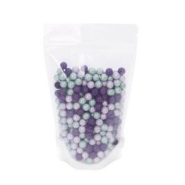 Stå upp påsar Rispapper Transparent/Vit 13x7,9x20,6cm | 113 gram (100 st) [ZBGR3WC]