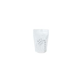 Stå upp påsar Frostat Med Silverblomma 13x7,9x20,6 cm (25 St) [ZBGSW3BS]
