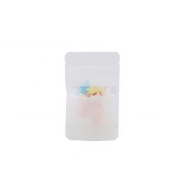Stå upp påsar Vit Kraft 8x5x13cm | 28 gram (100 st) [ZBGW1WK]
