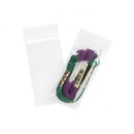 Blixtlåspåsar 5x10cm Kristallklart PP 50 mikron (100 st) [ZC24]