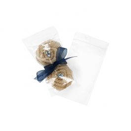 Blixtlåspåsar med lufthål 7,5x12,5cm Kristallklart PP 50 mikron (100 st) [ZC35V]