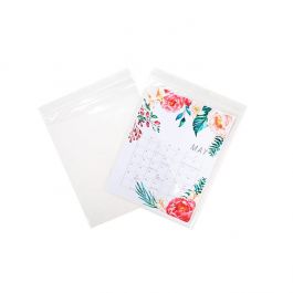 Blixtlåspåsar 20x25cm Kristallklart PP 50 mikron (100 st) [ZC810]