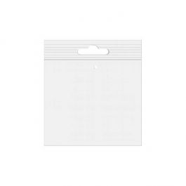 Blixtlåspåsar med Eurohål och lufthål 21,5x21,5cm Kristallklart PP 50 mikron (100 st) [ZE8HV]