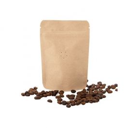 Stå upp påsar Kraft 10,2x6x15,2cm w/Valve (100 st) [ZBGM2K]