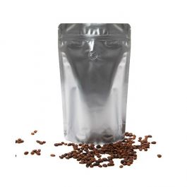 Stå upp påsar Silver 17,1x8,9x28,6cm w/Valve (100 st) [ZBGM4SV]