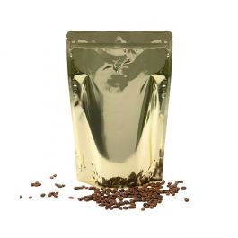 Stå upp påsar Gold 22,9x12,1x34,3cm w/Valve (100 st) [ZBGM6SGV]