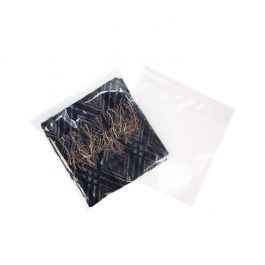 Blixtlåspåsar med häng hål 33x33cm Kristallklart PP 50 mikron (100 st) [ZR1313]