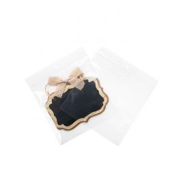 Blixtlåspåsar med häng hål och lufthål 15x15cm Kristallklart PP 50 mikron (100 st) [ZR66V]